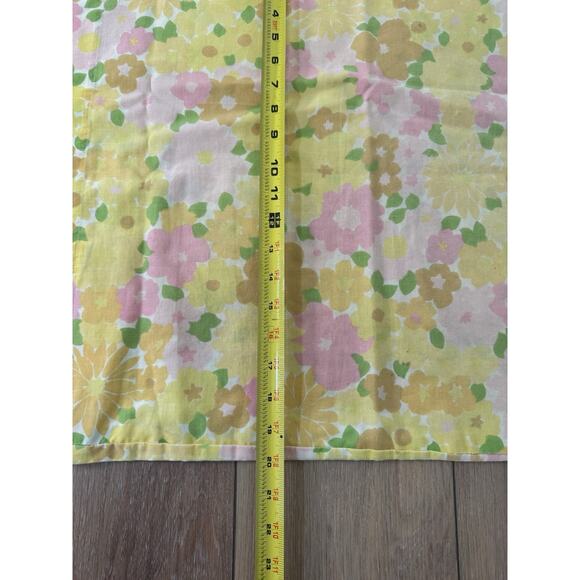 VTG Dan River Dantrel Full Sheet Set 70s Flower Power Hippie Boho Faded - Picture 6 of 16